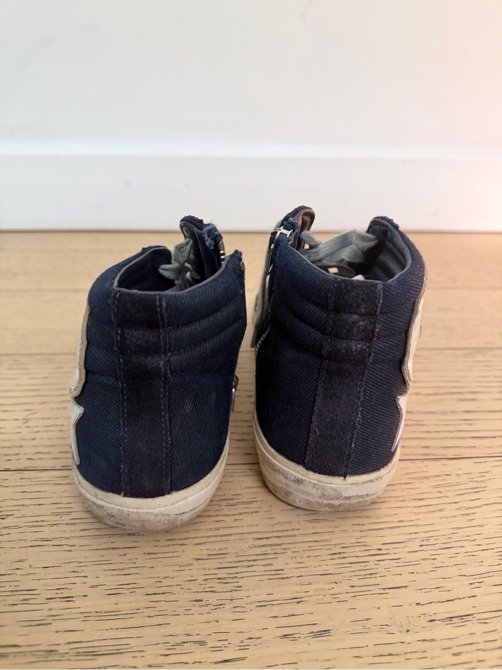 Golden Goose Black Slide Sneakers - Picture 3 of 6